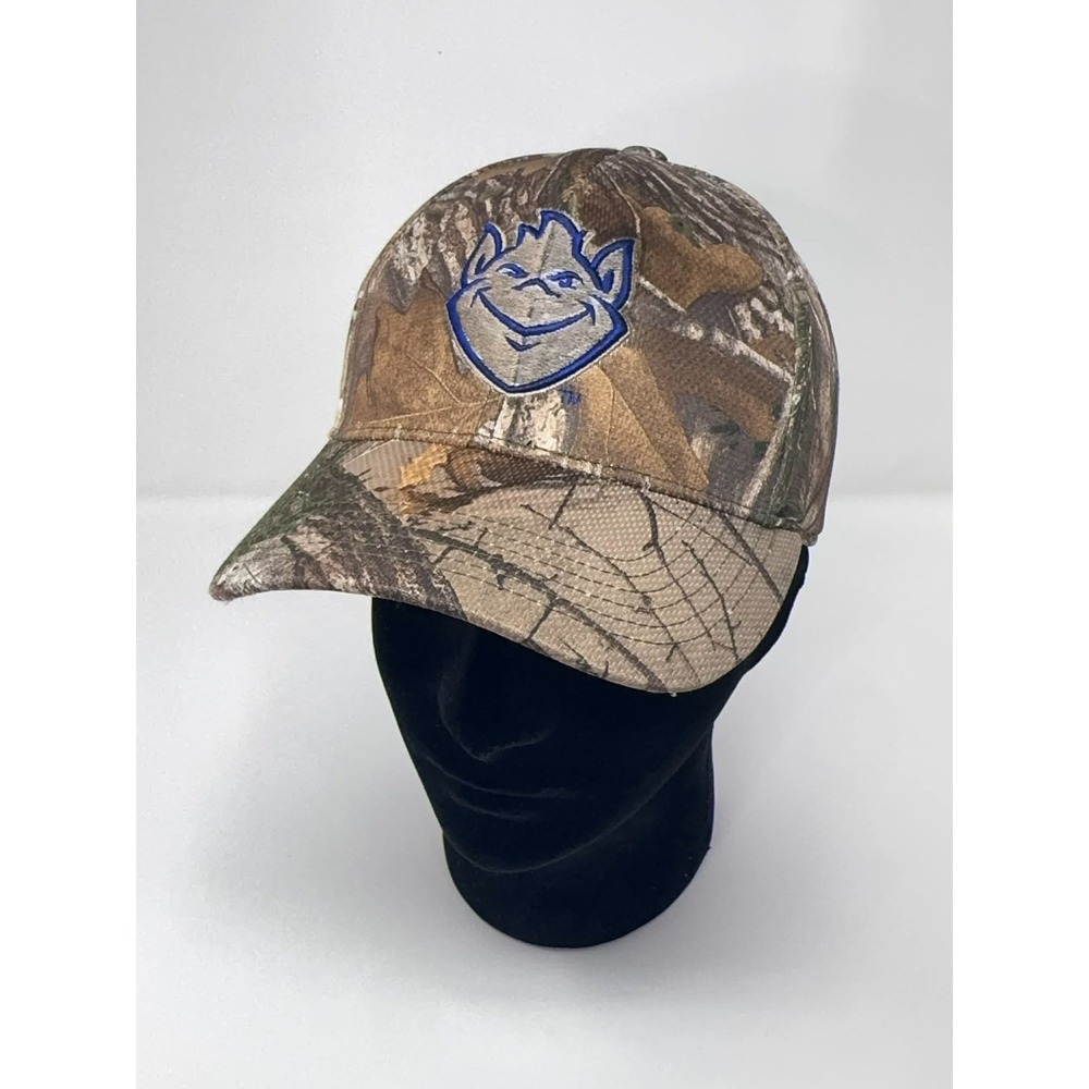 SLU Saint Louis Billikens Cap Hat Camo Size XL Embroidered Top Of World Fitted‎
